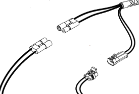Diagram of a wiring harness