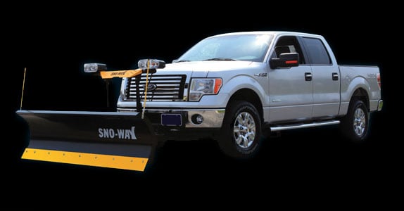 An Approved Snow Plow For The Ford F 150 Sno Way Intl