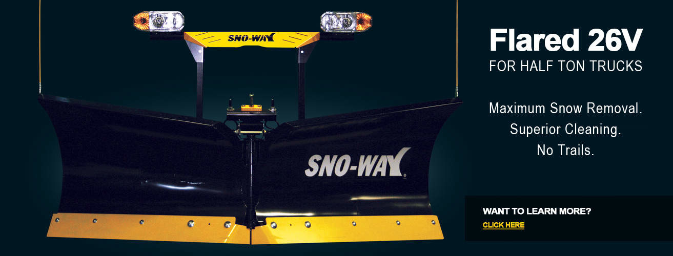 Sno-Way Flared 26V Snow Plow