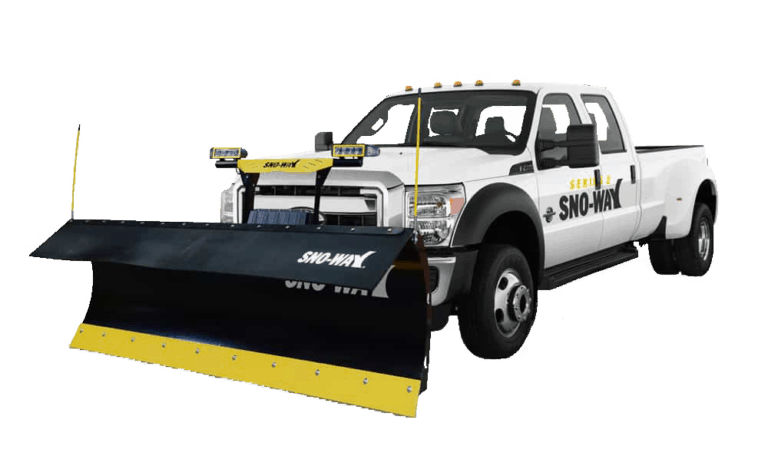 Ford F-350 Snow Plow Gives So Many Options - Sno-Way Intl.